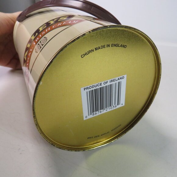 Bailey's Irish Cream Milk Can Chun metal tin w handle Farmhouse - Picture 10 of 14